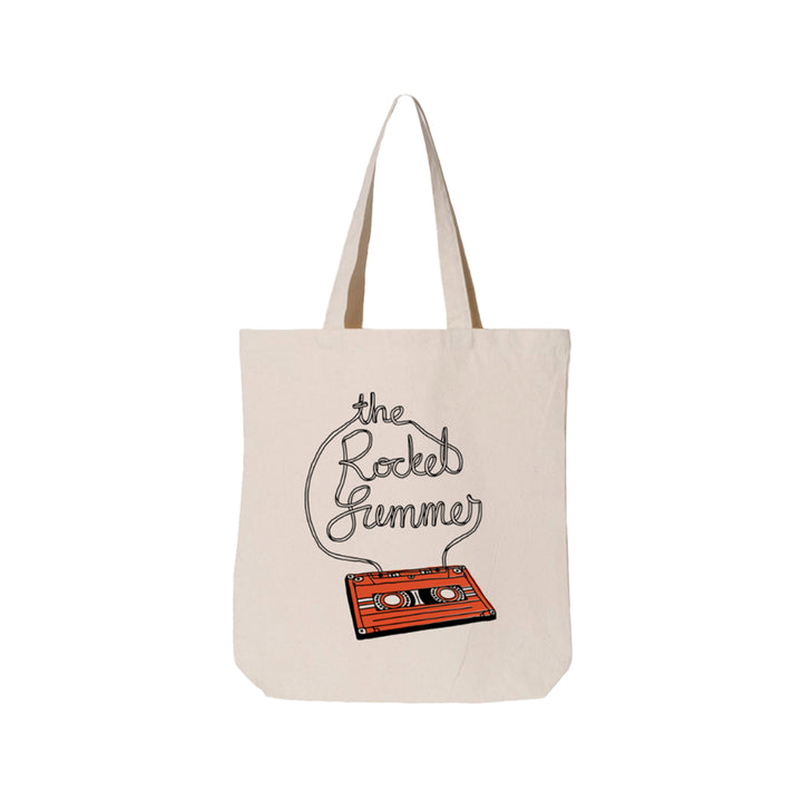 Cassette - Natural Tote Bag