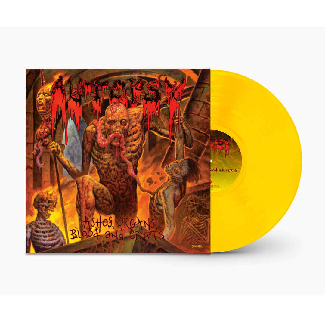 Ashes, Organs, Blood & Crypts "Organs" Yellow Vinyl