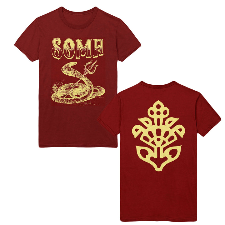 Cobra Maroon T-Shirt