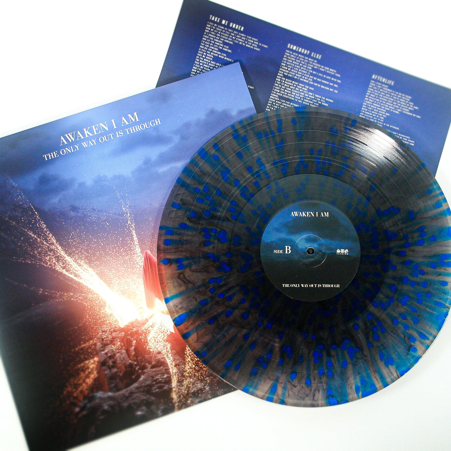 The Only Way Out Is Through - Grey w/ Splatter LP – MerchNow