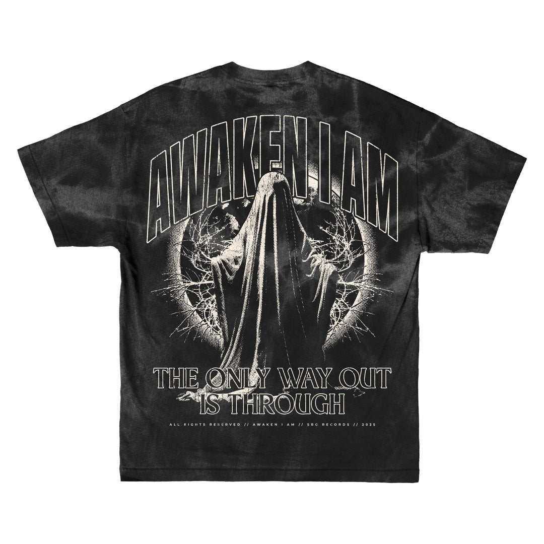 Ghost - Black Tie Dye T-Shirt
