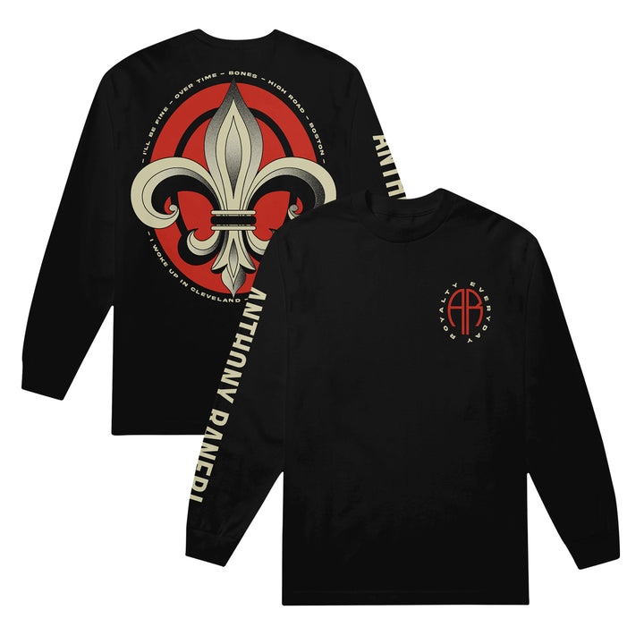 Fleur-De-Lis Black - Long Sleeve