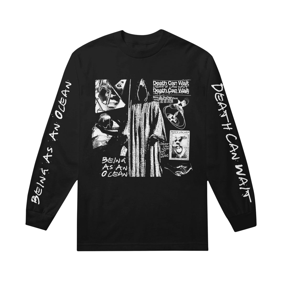 being as an ocean Death Can Wait - Black Long Sleeve