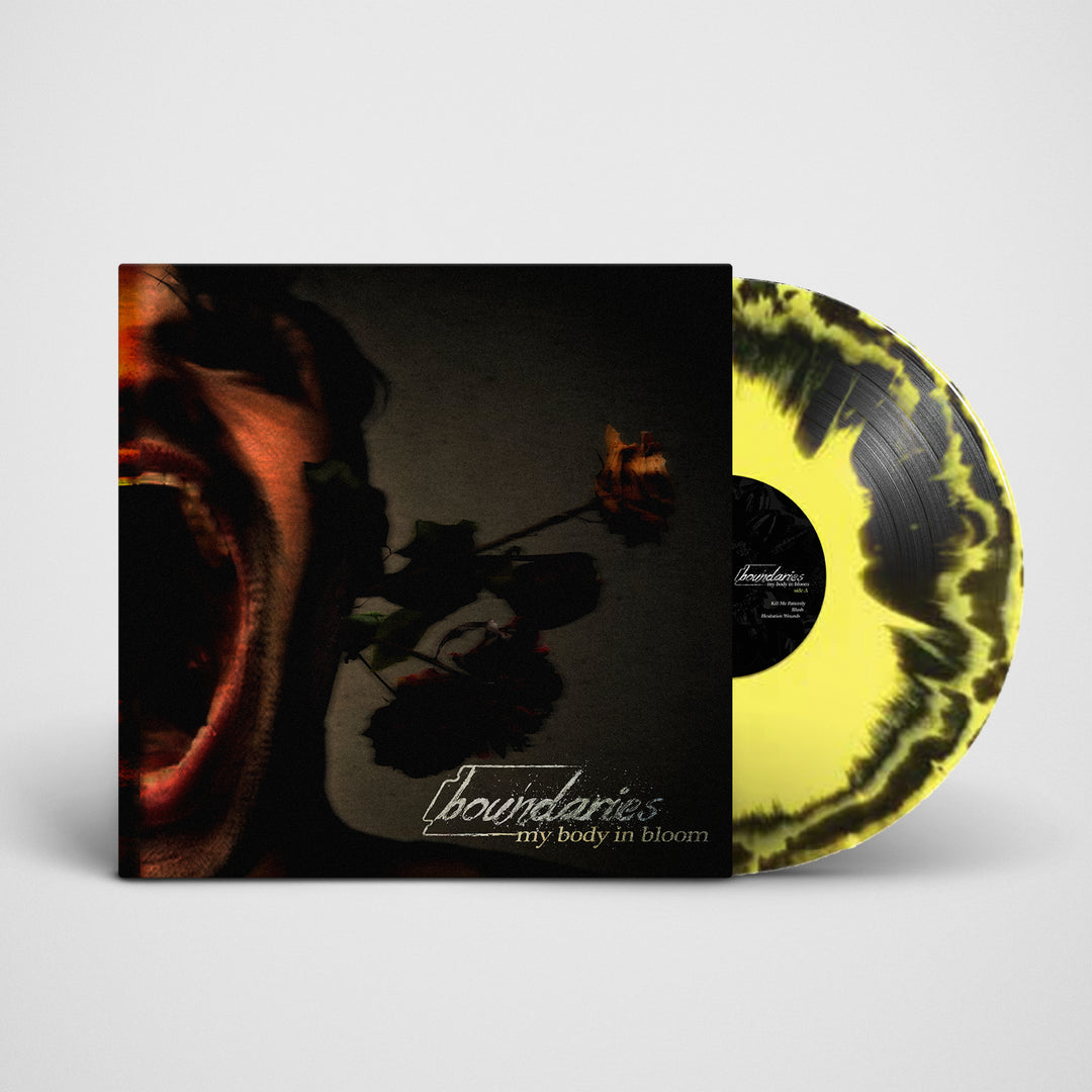 boundaries My Body In Bloom - Yellow/Black Mix LP