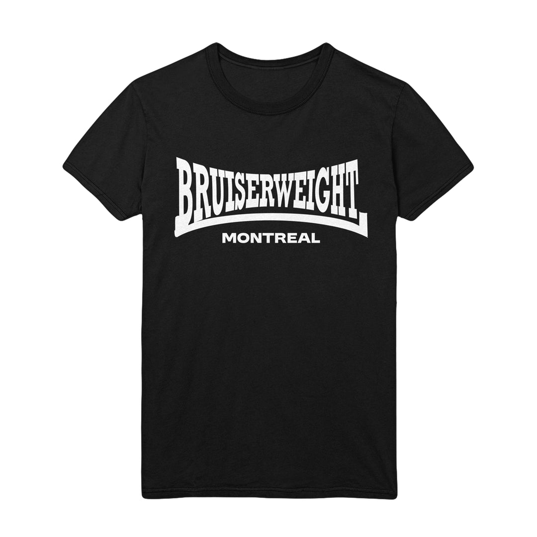 bruiserweight Logo Black - Tee front