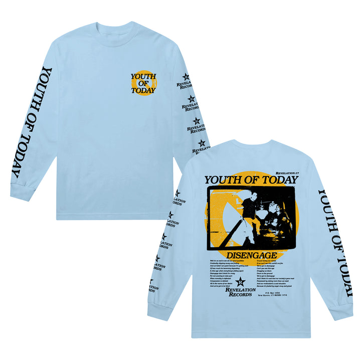 Disengage Light Blue Long Sleeve