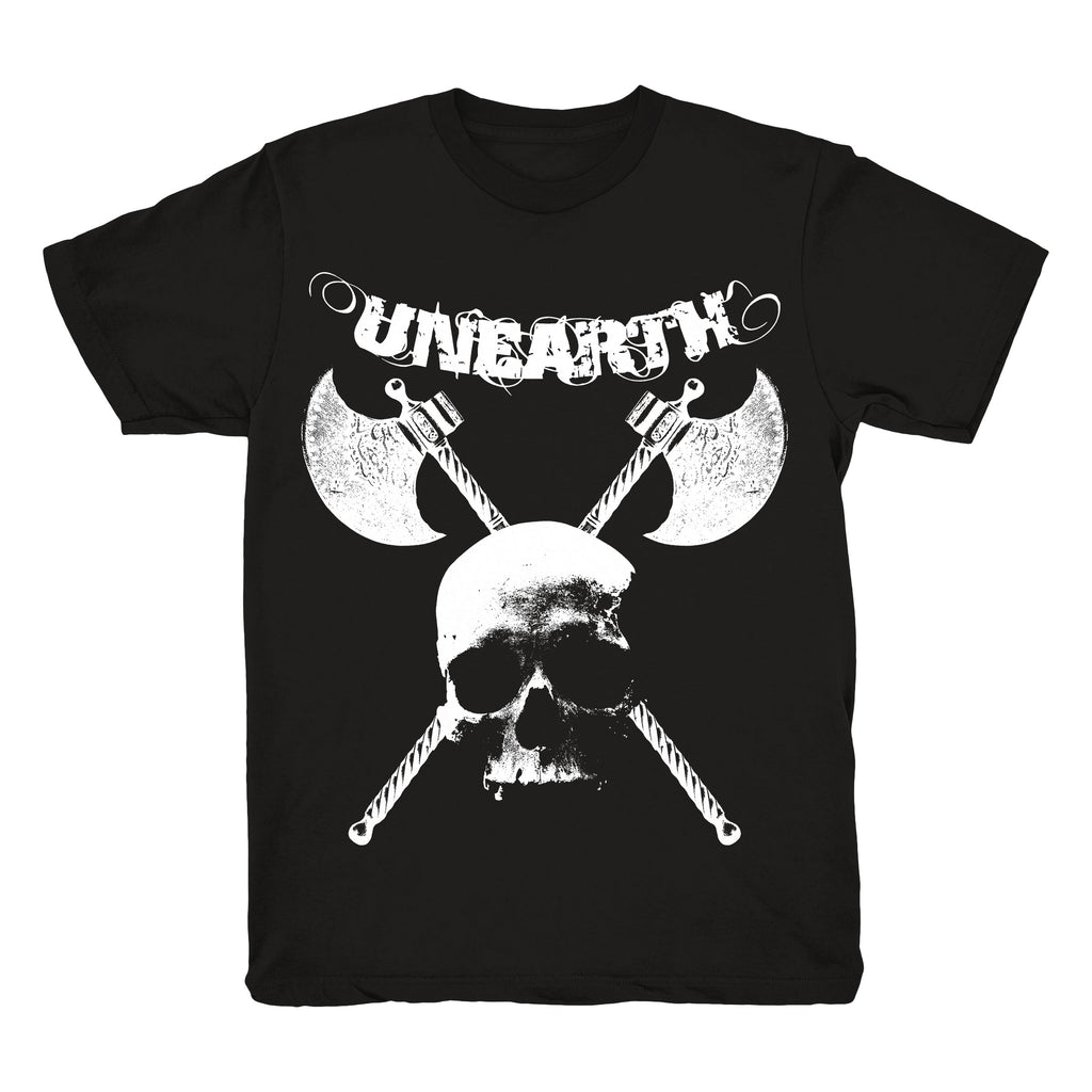 KONOOT Edgy Skull & Heart Loose Fit Tee Short Sleeve