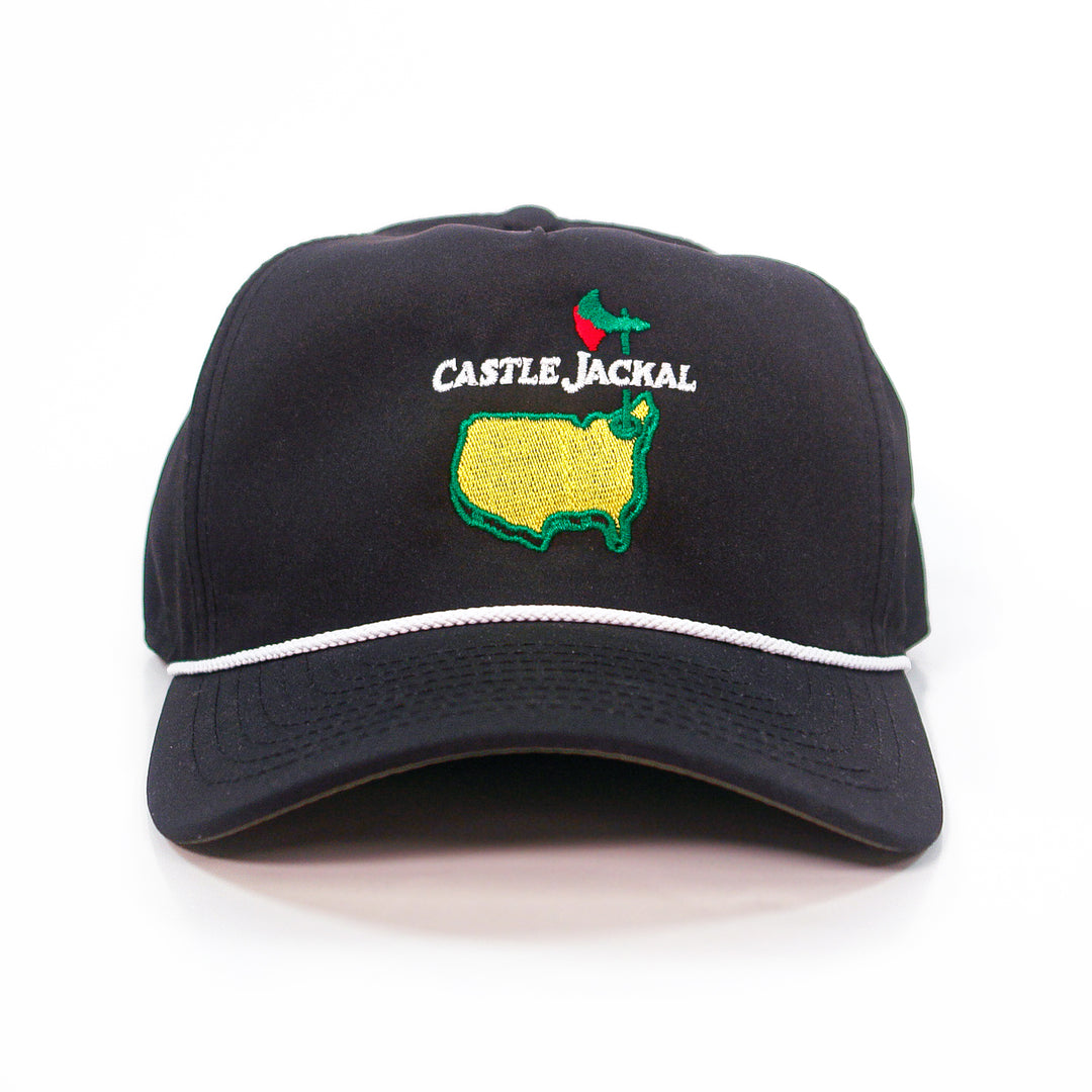 castle jackal Castle Master Embroidered - Black Rope Hat