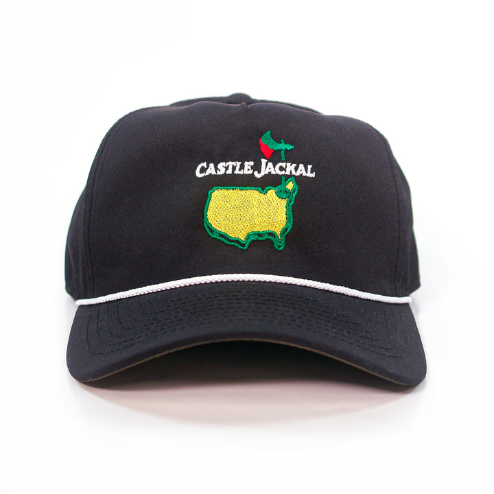 castle jackal Castle Master Embroidered - Black Rope Hat