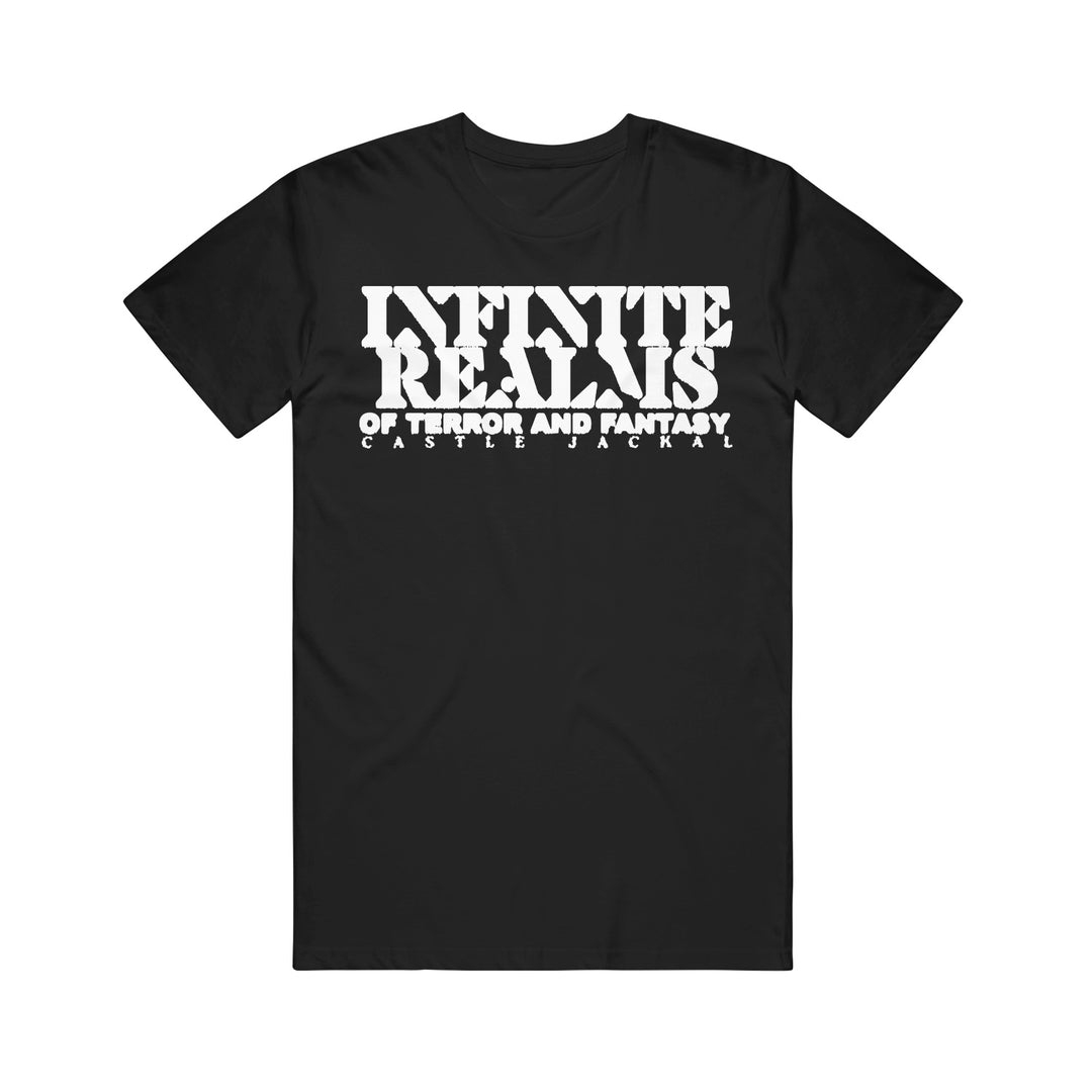 castle jackal Infinite Realms (Dragon) - Black T-Shirt front