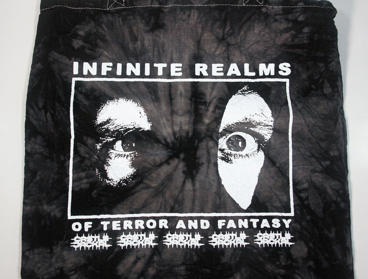 castle jackal Infinite Realms (Eyes) - Black Tie Dye Tote Bag