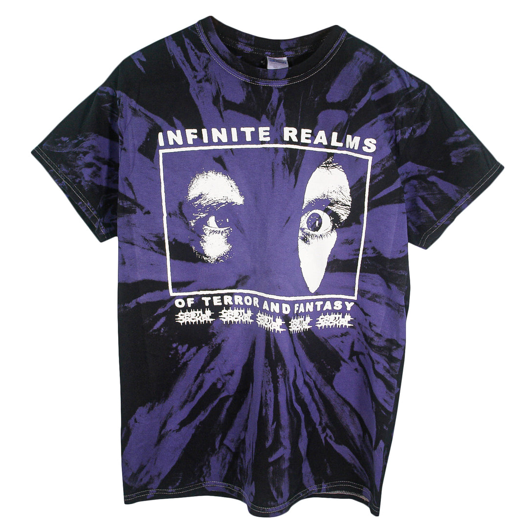 castle jackal Infinite Realms (Eyes) - Purple Tie Dye T-Shirt