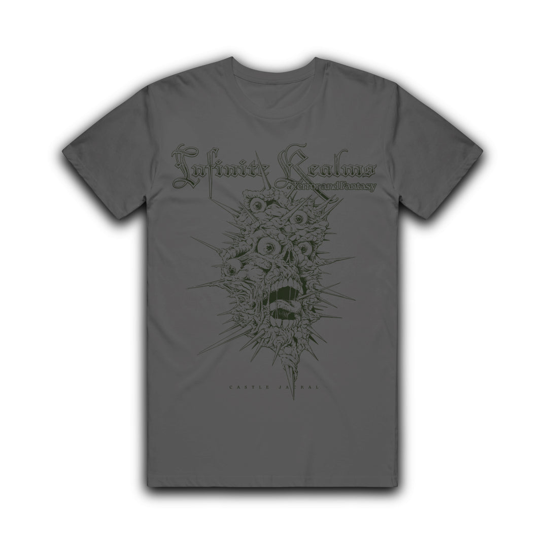 castle jackal Infinite Realms (Spiked) - Pepper T-Shirt