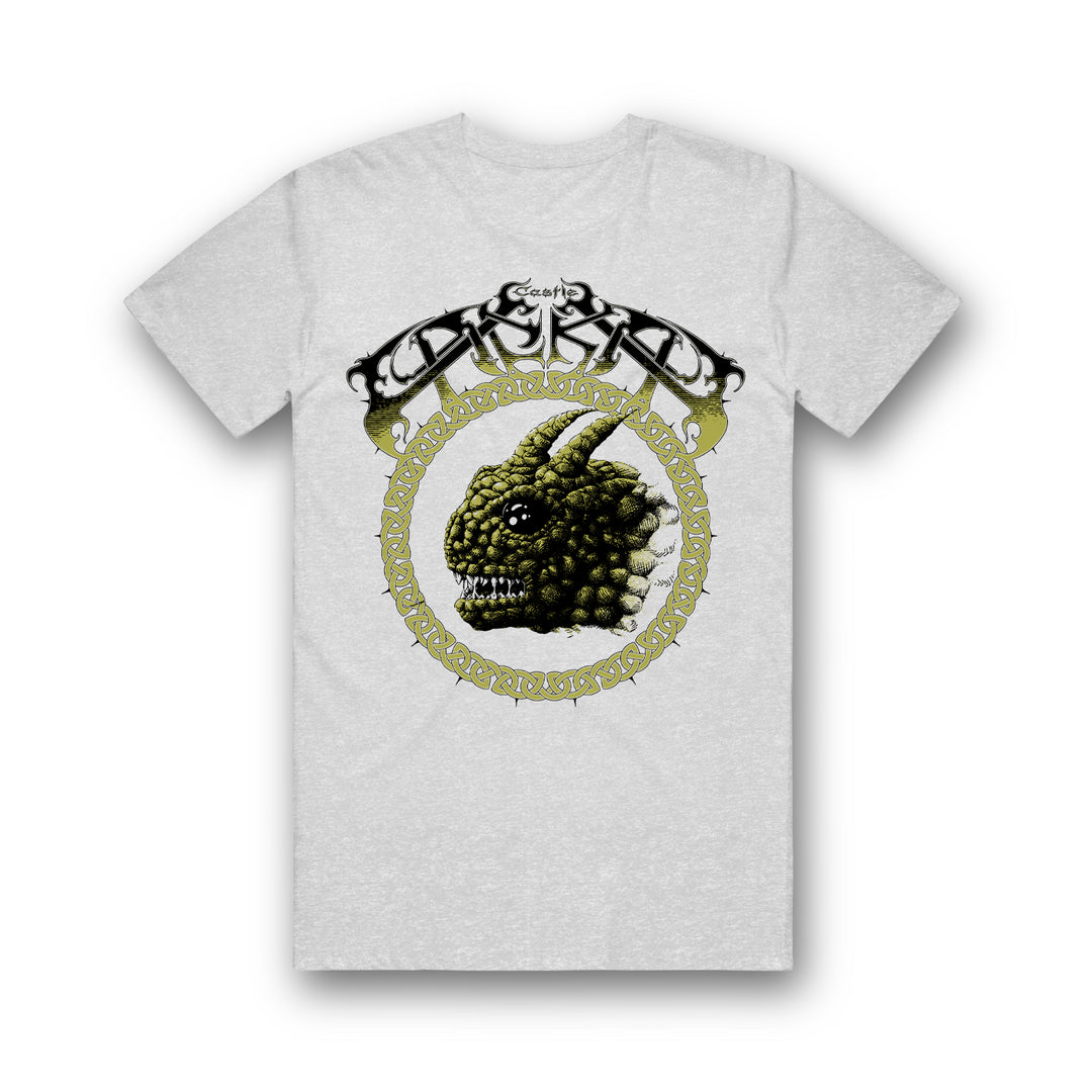 castle jackal Thick Lizzard - Ash T-Shirt