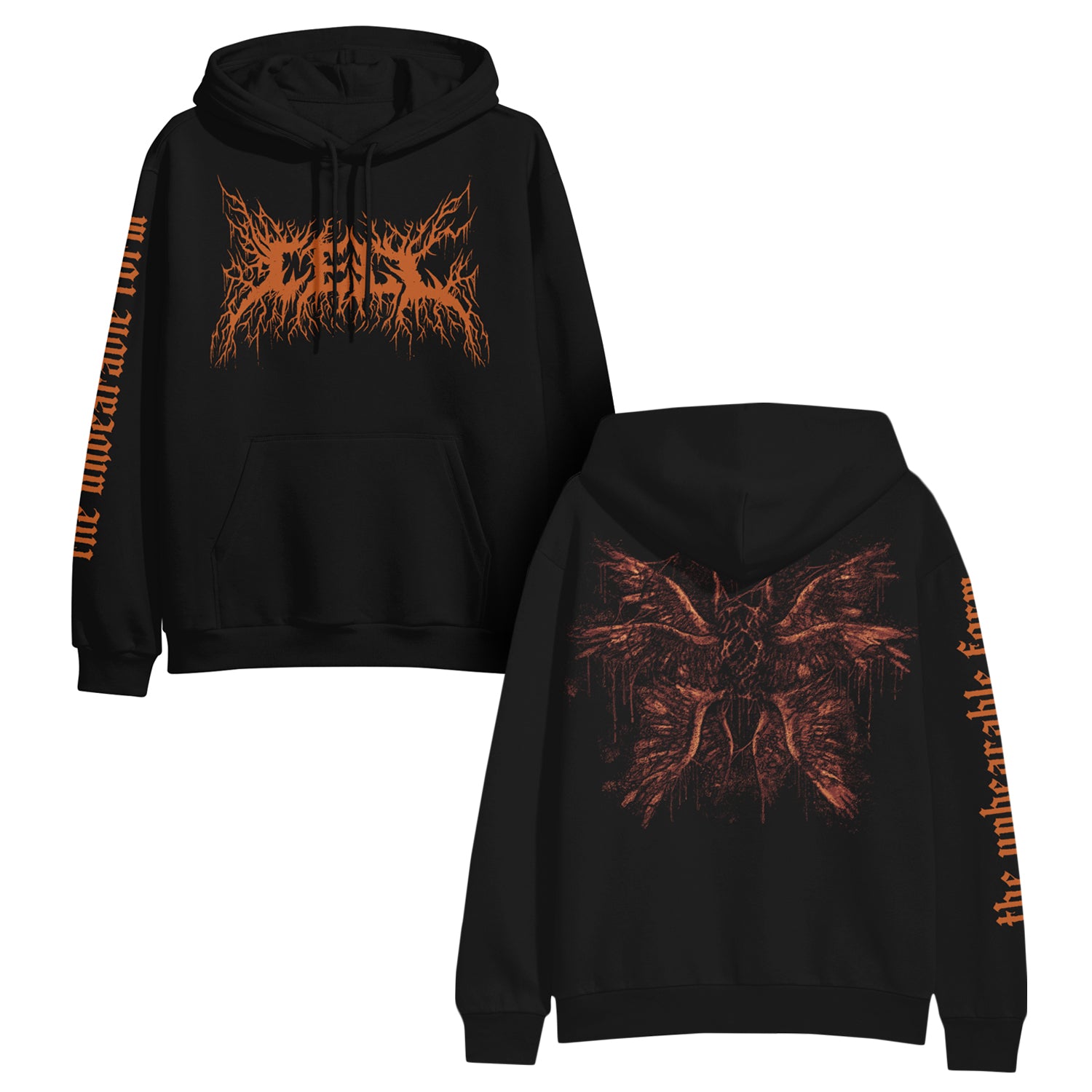 épine volume tulle hoodie BLACK Monochromatic Chenille Hoodie – WOODstack