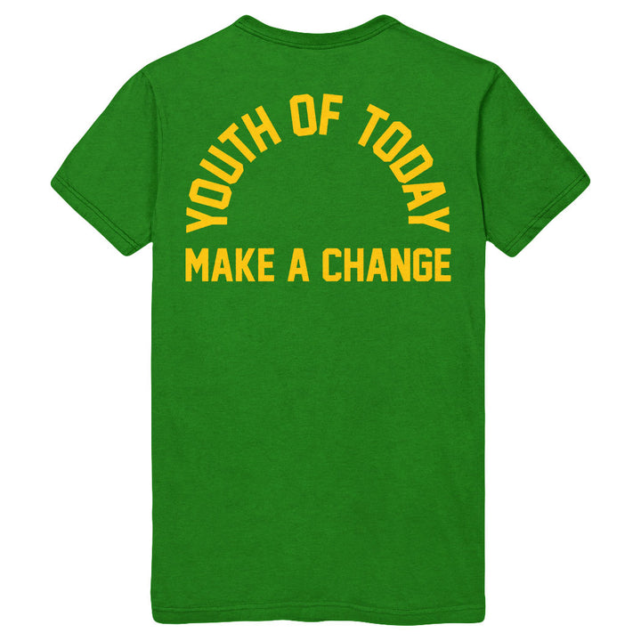 Make A Change Green T-Shirt