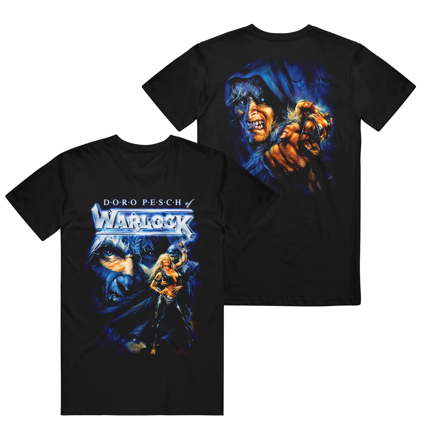 Tシャツ きつねイドWaRLOCK Warlock - Black T-Shirt – MerchNow