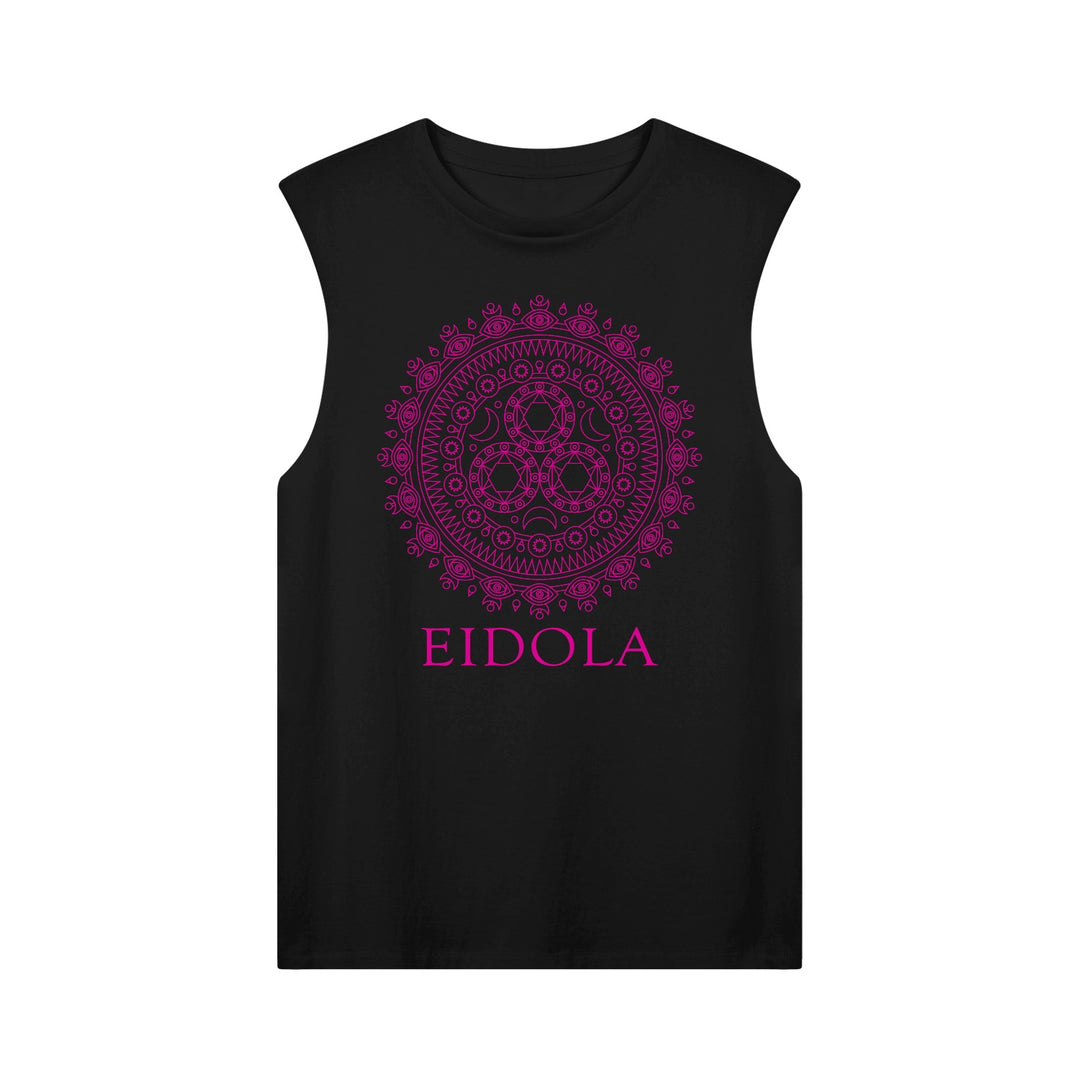 eidola Mandala - Black Muscle Tank