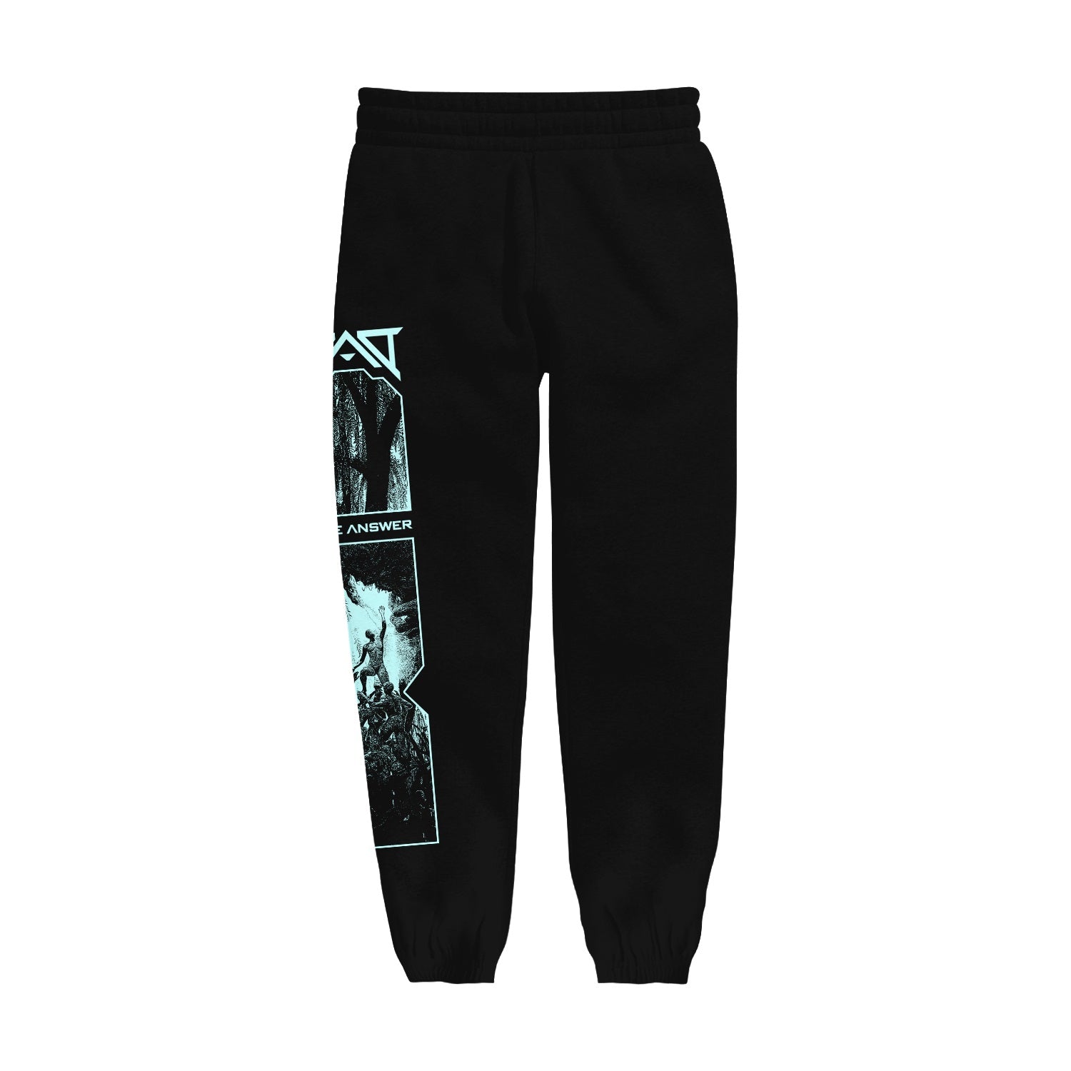The Answer - Black Sweatpants – MerchNow