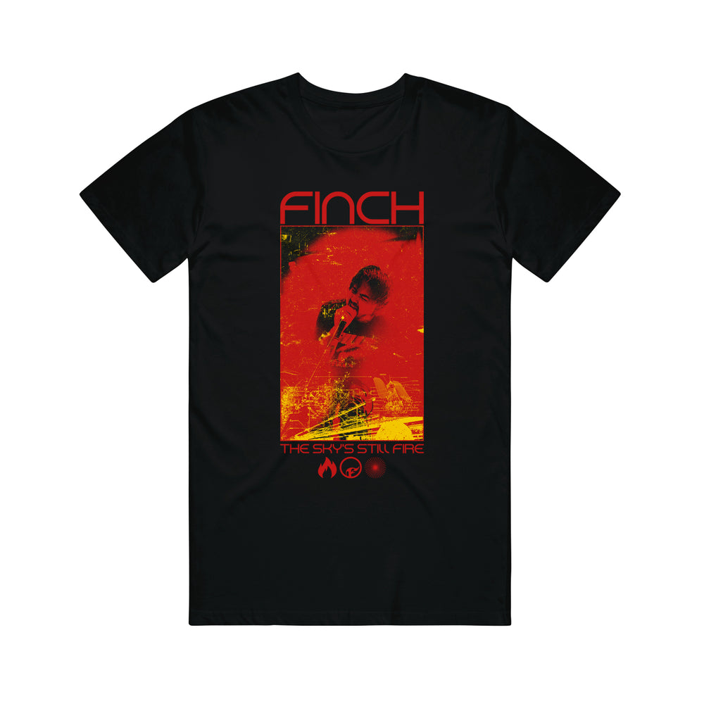 finch Spring Tour 2024 - Black T-Shirt front 