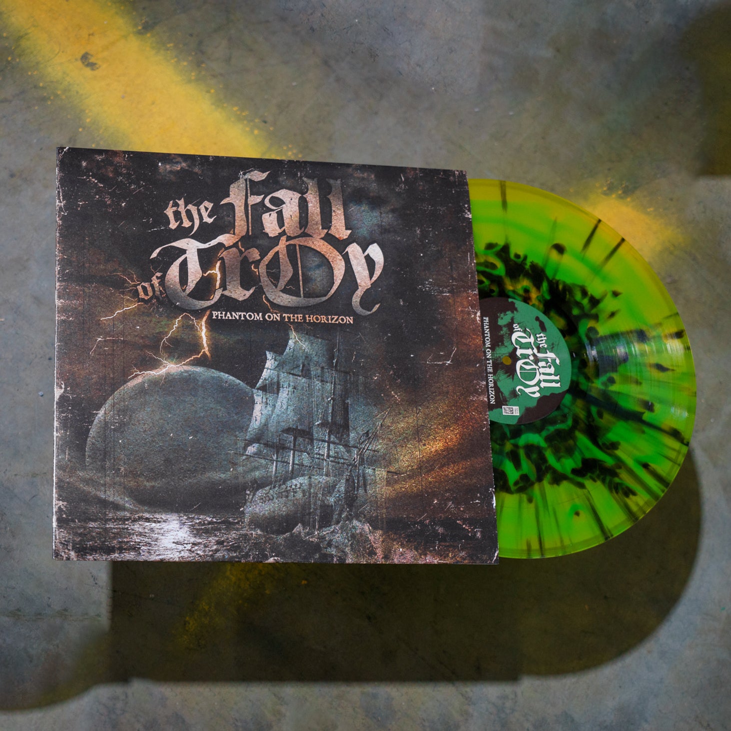 Phantom On The Horizon - Green & Yellow Mixed Vinyl W/ Black