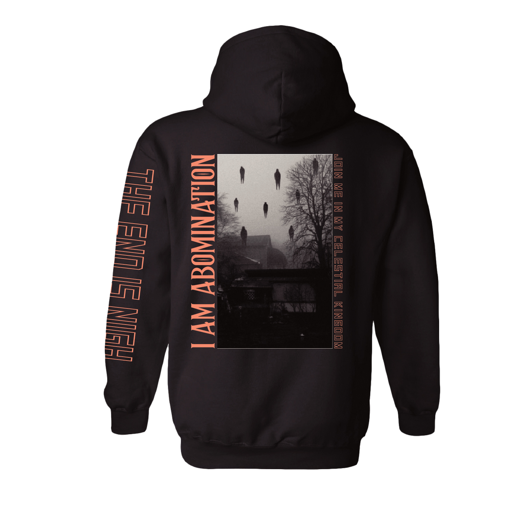 i am abomination Float - Black Pullover back