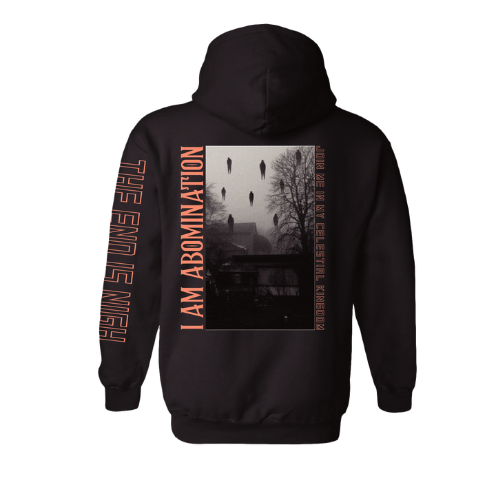 i am abomination Float - Black Pullover back