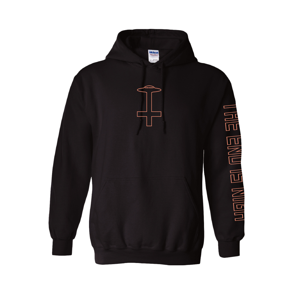 i am abomination Float - Black Pullover front