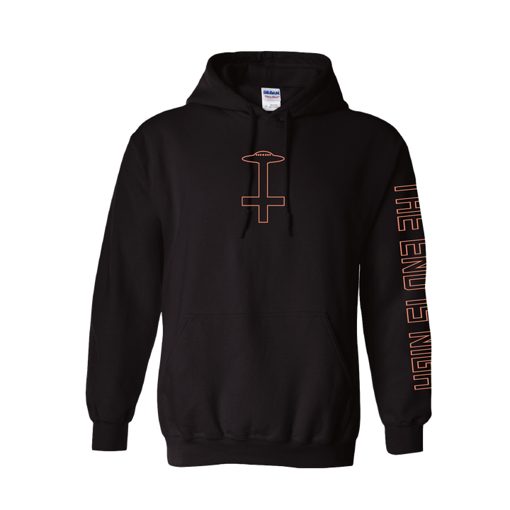 i am abomination Float - Black Pullover front