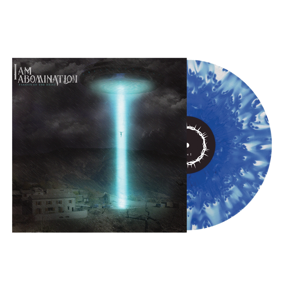 i am abomination Passion Of The Heist Blue/White Cloudy Vinyl