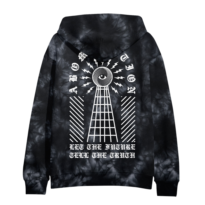 i am abomination Tower - Tie Dye Pullover back
