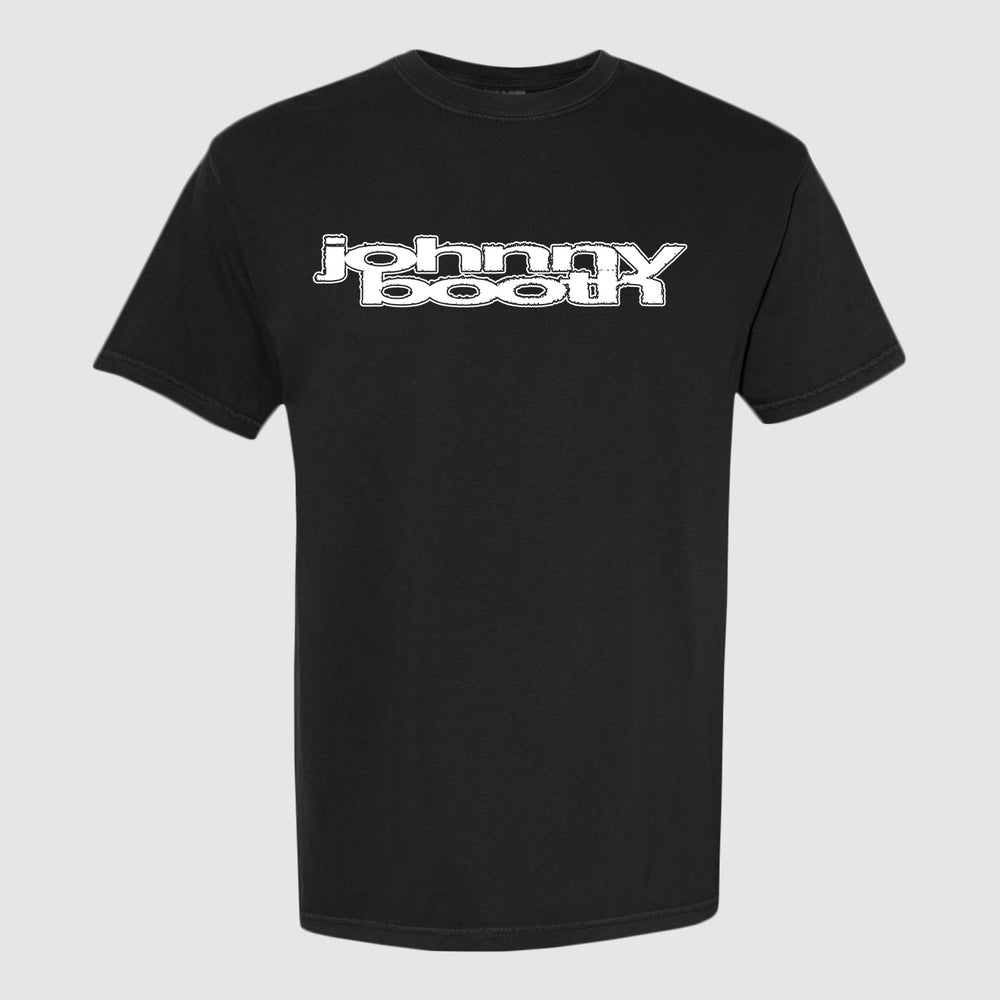 johnny booth People Falling - Black T-Shirt front