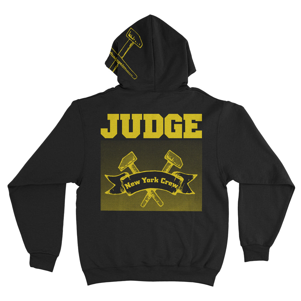 judge New York Crew Black Pullover back