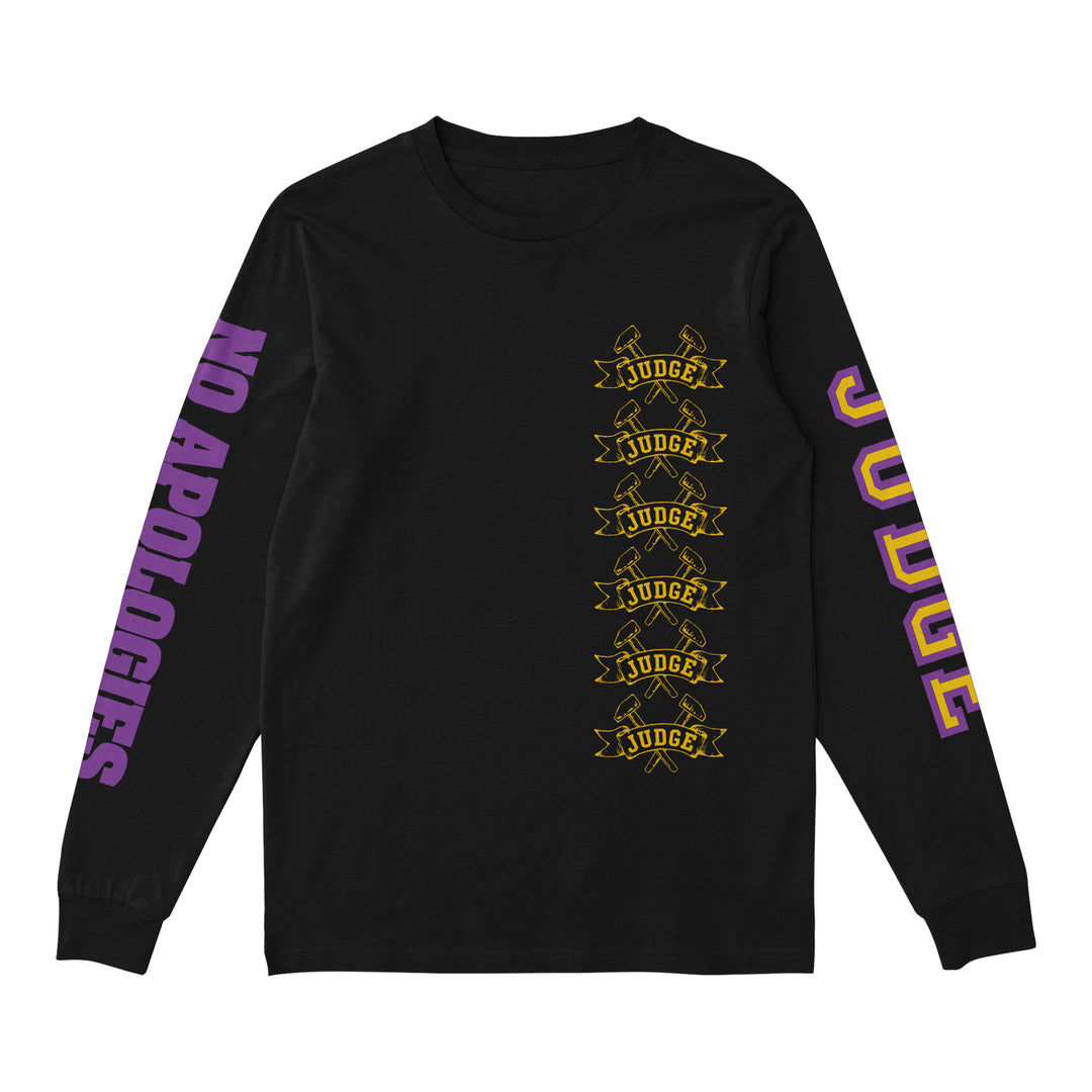 judge No Apologies Black Long Sleeve