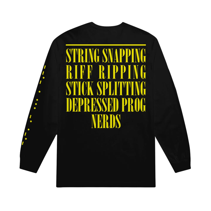 kaonashi Smiley Face - Black - Long Sleeve back