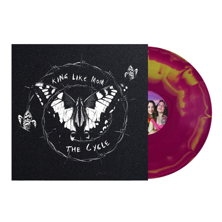 king like me The Cycle - Yellow and Magenta 180g 12" Vinyl