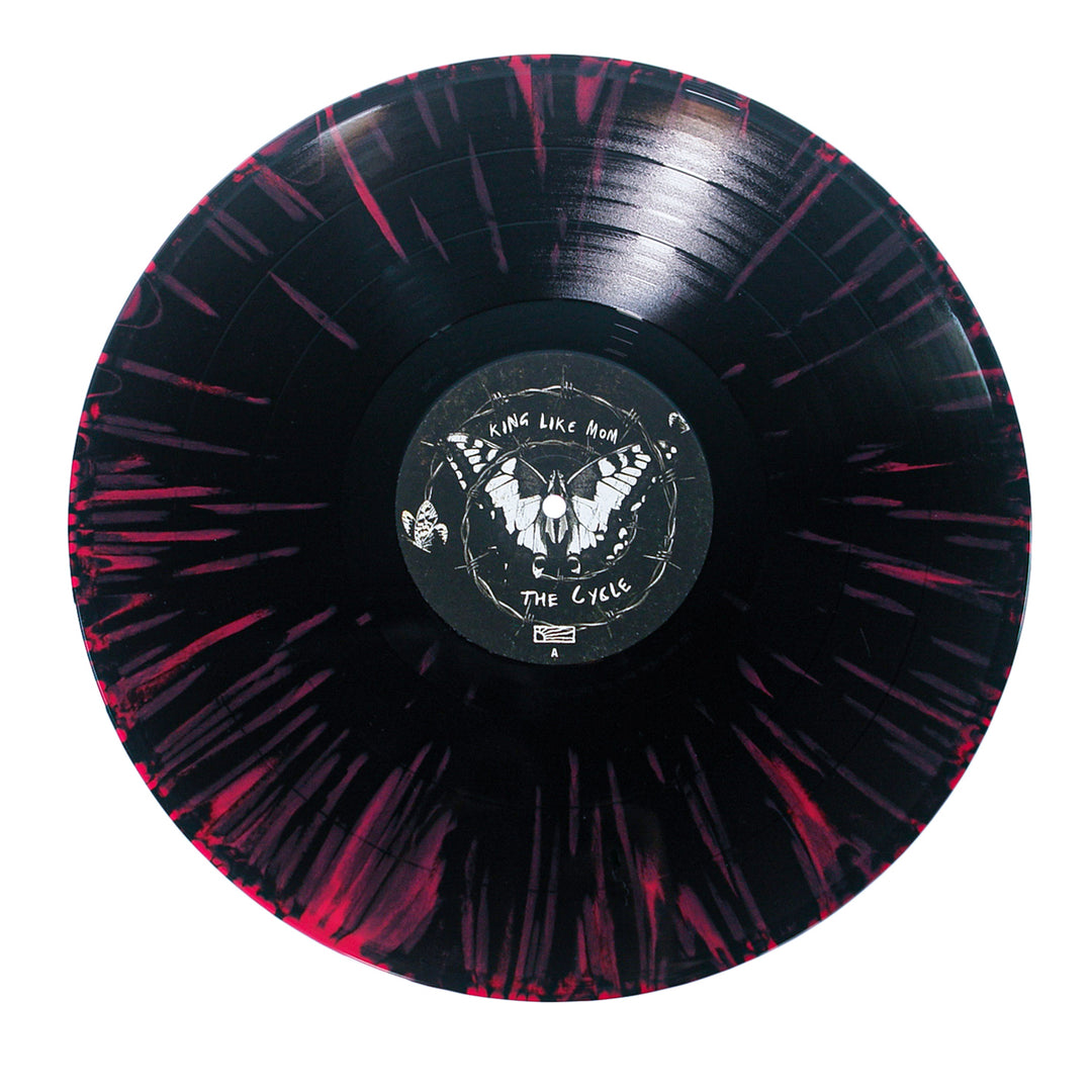 king like mom The Cycle - Black/Magenta 180gram 12in Vinyl