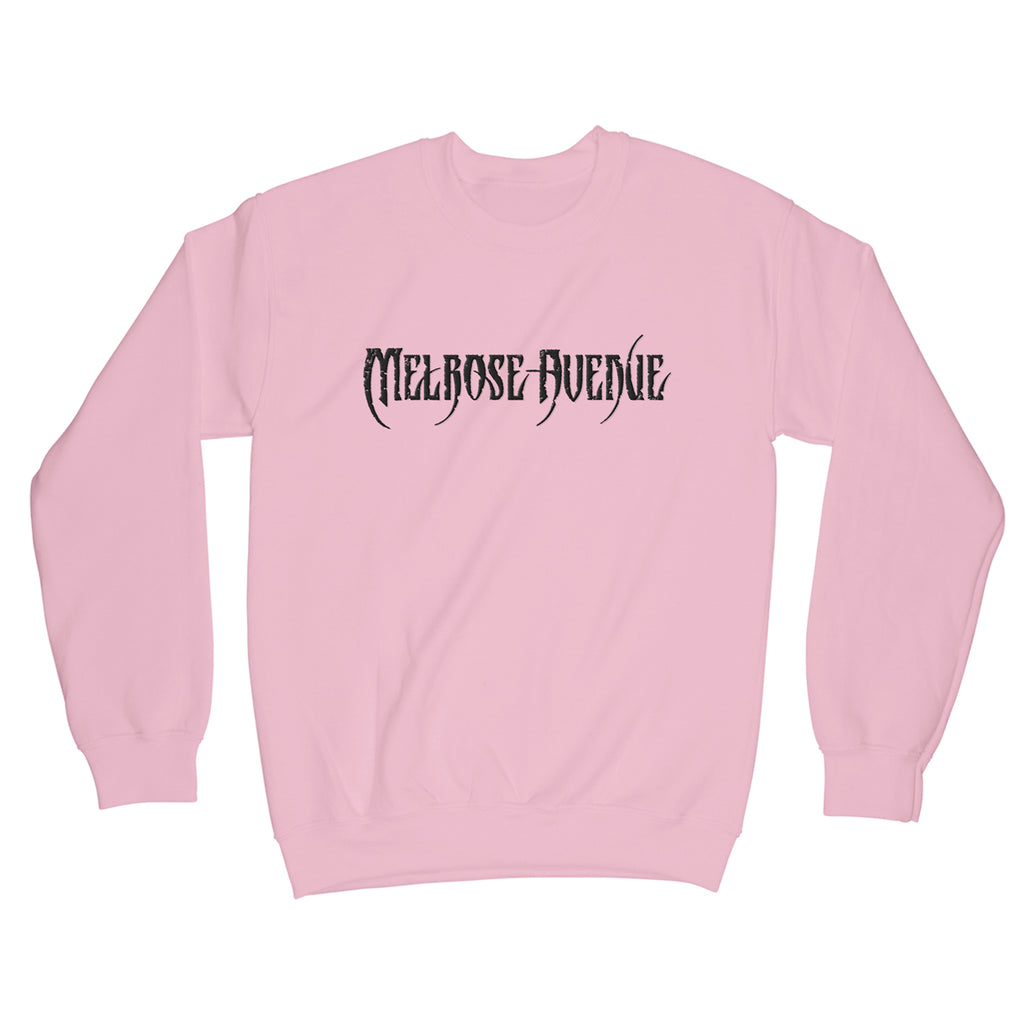 Logo (Embroidered) - Light Pink Crewneck – MerchNow