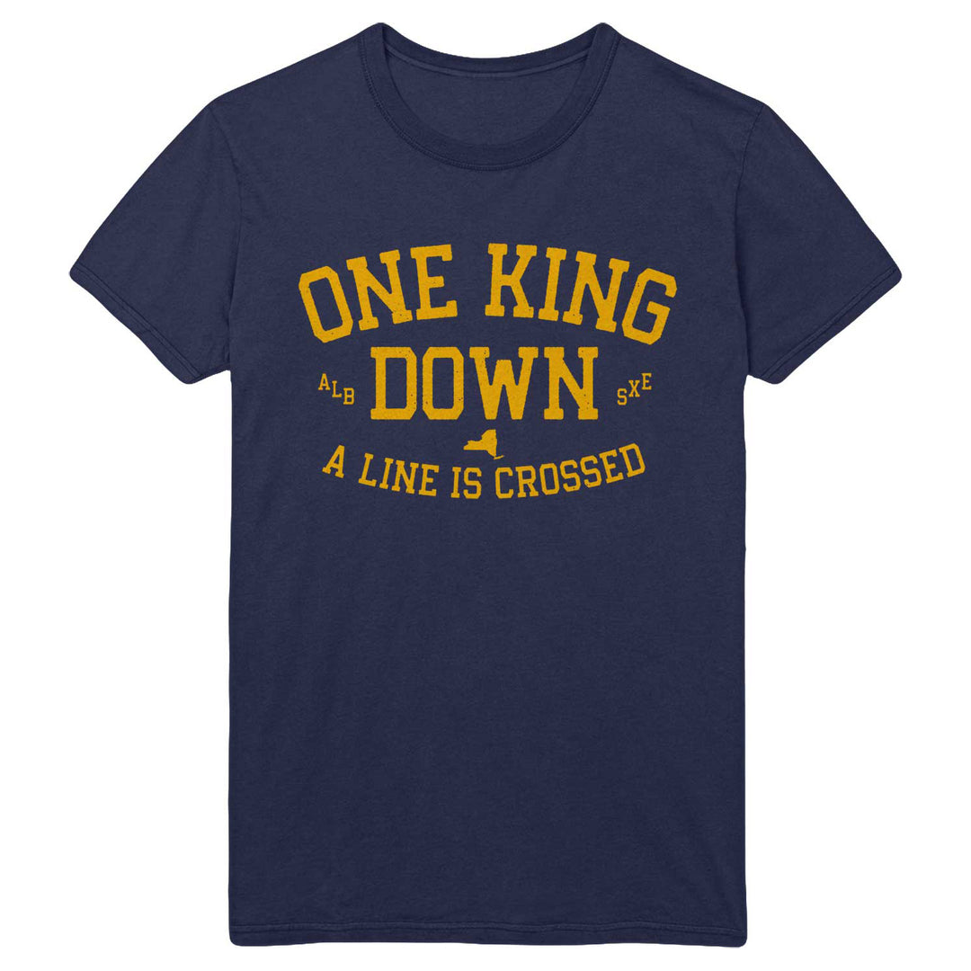 one king down Collegiate - Navy T-Shirt