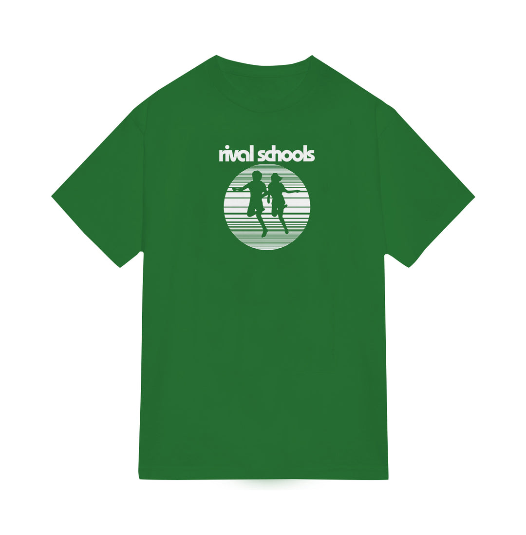 rival schools Logo Green T-Shirt