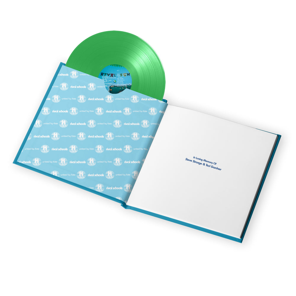 rival schools United By Fate Deluxe Edition Green Vinyl LP and Photo Book