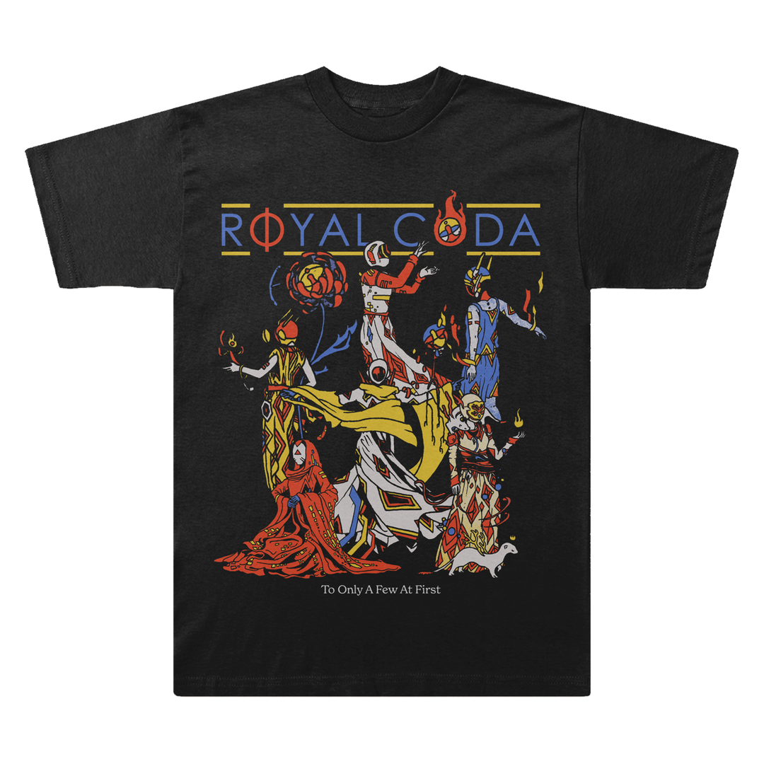 royal coda Characters - Black T-Shirt