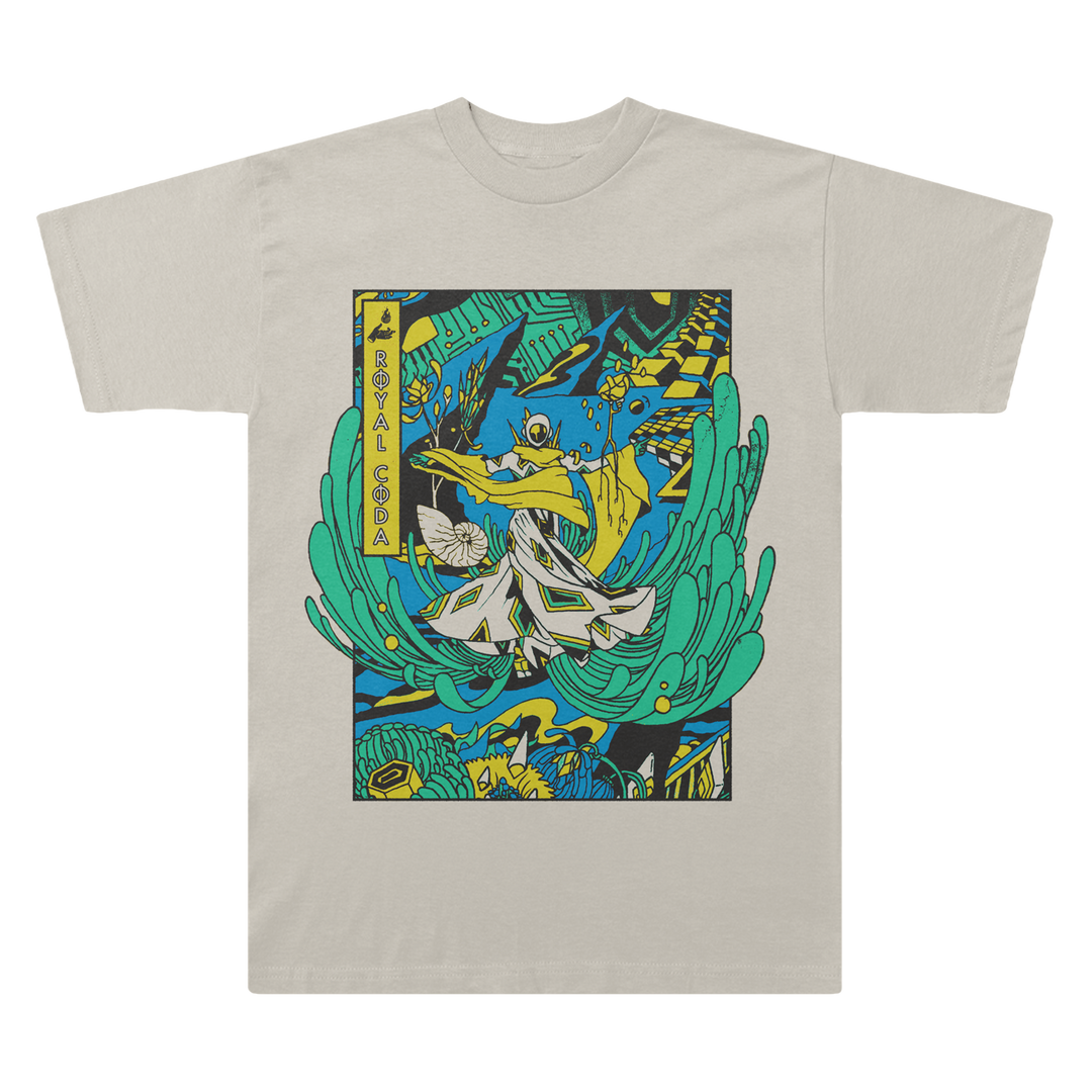 royal coda Rectangle - Natural T-Shirt