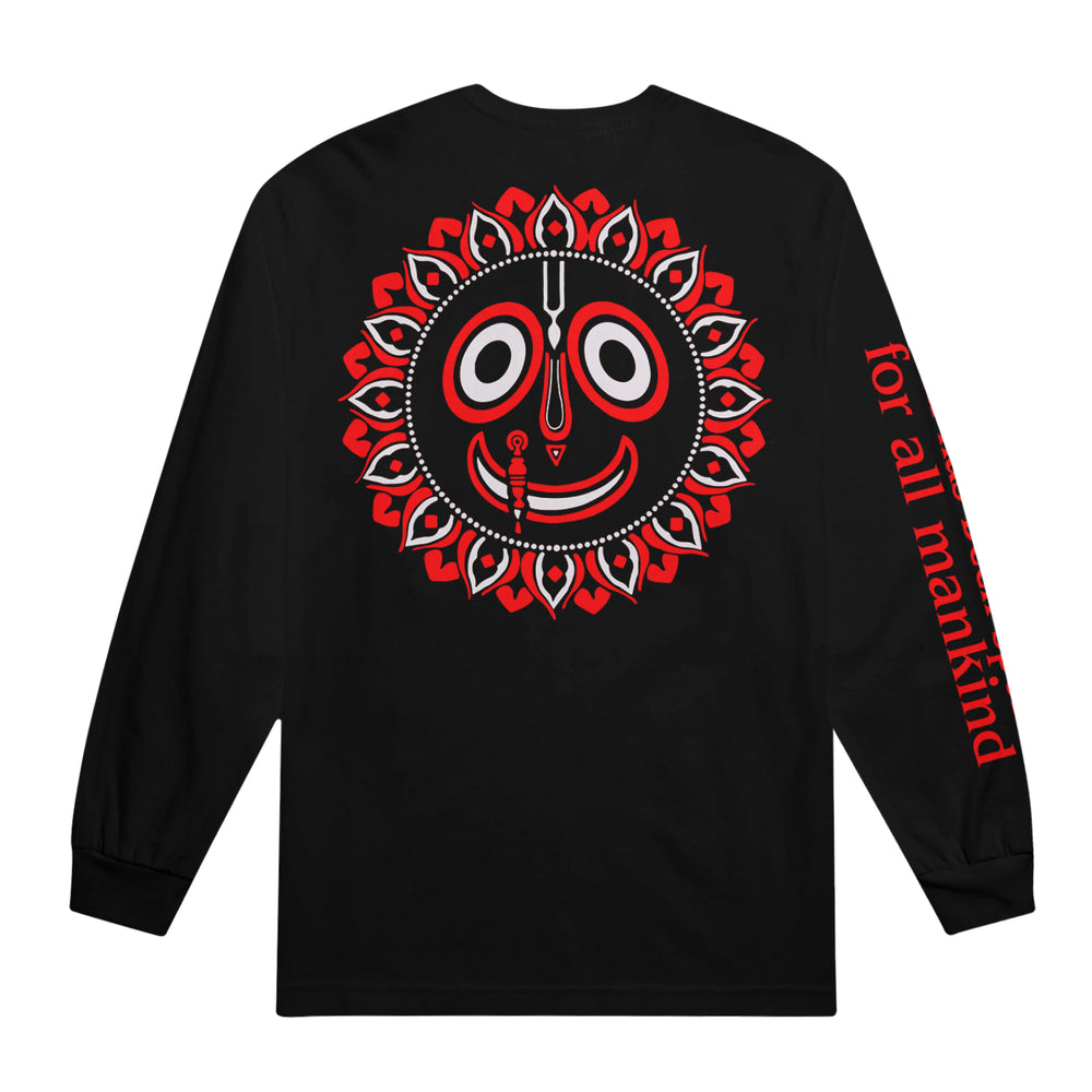 shelter Mantra Black Long Sleeve back