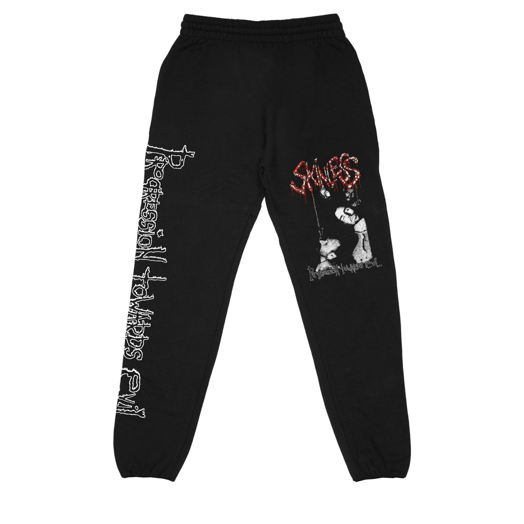 Progression Towards Evil - Black Sweatpants – MerchNow