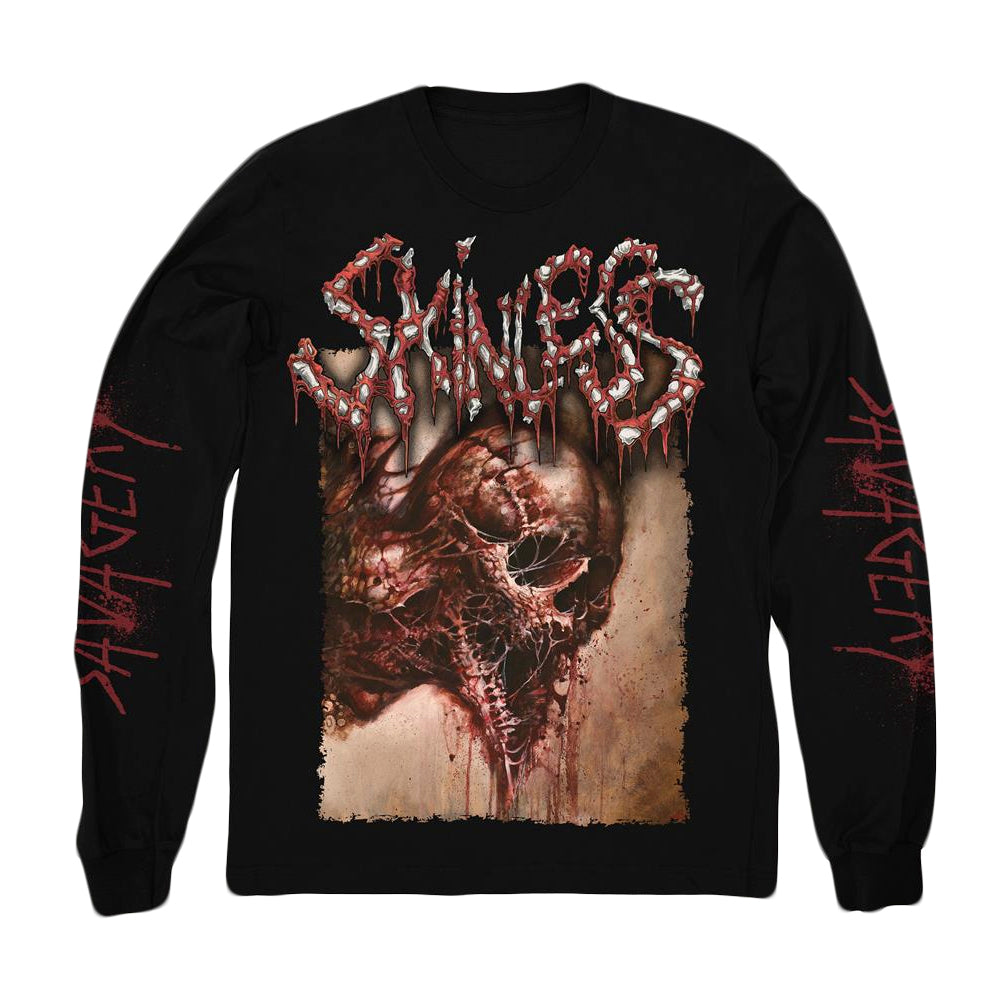 skinless Savagery Black Long Sleeve 