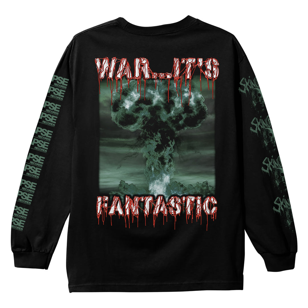 skinless War...It's Fantastic Black Long Sleeve back