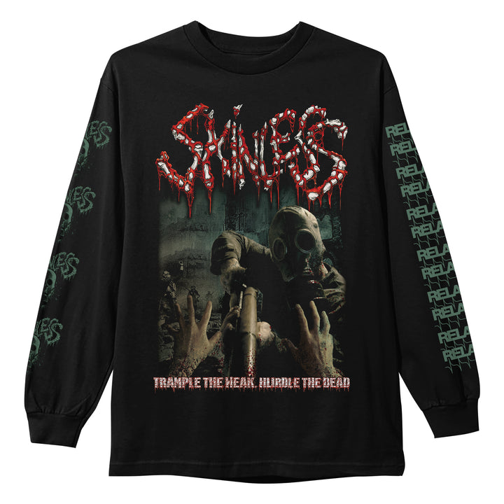 skinless War...It's Fantastic Black Long Sleeve front