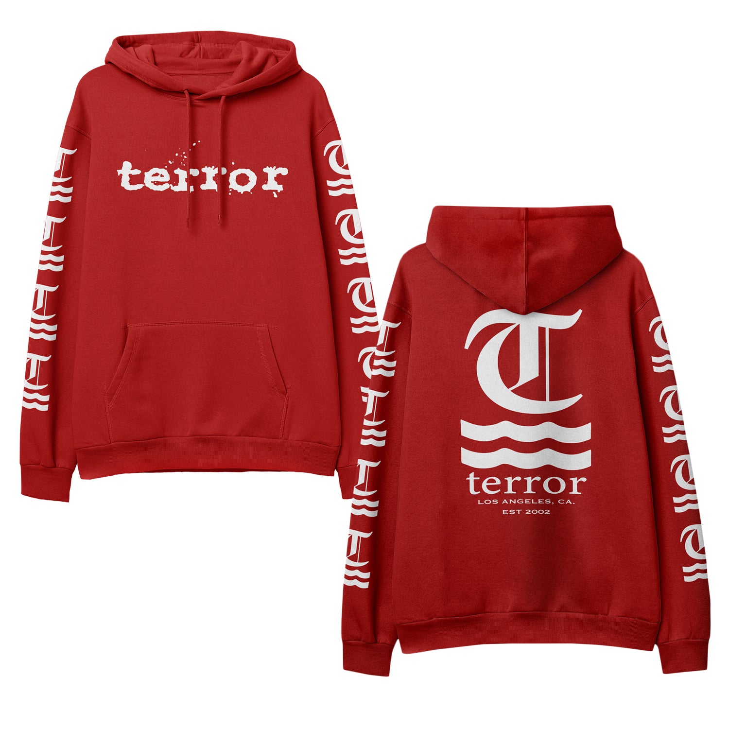 Hot Water Logo - Red Pullover – MerchNow