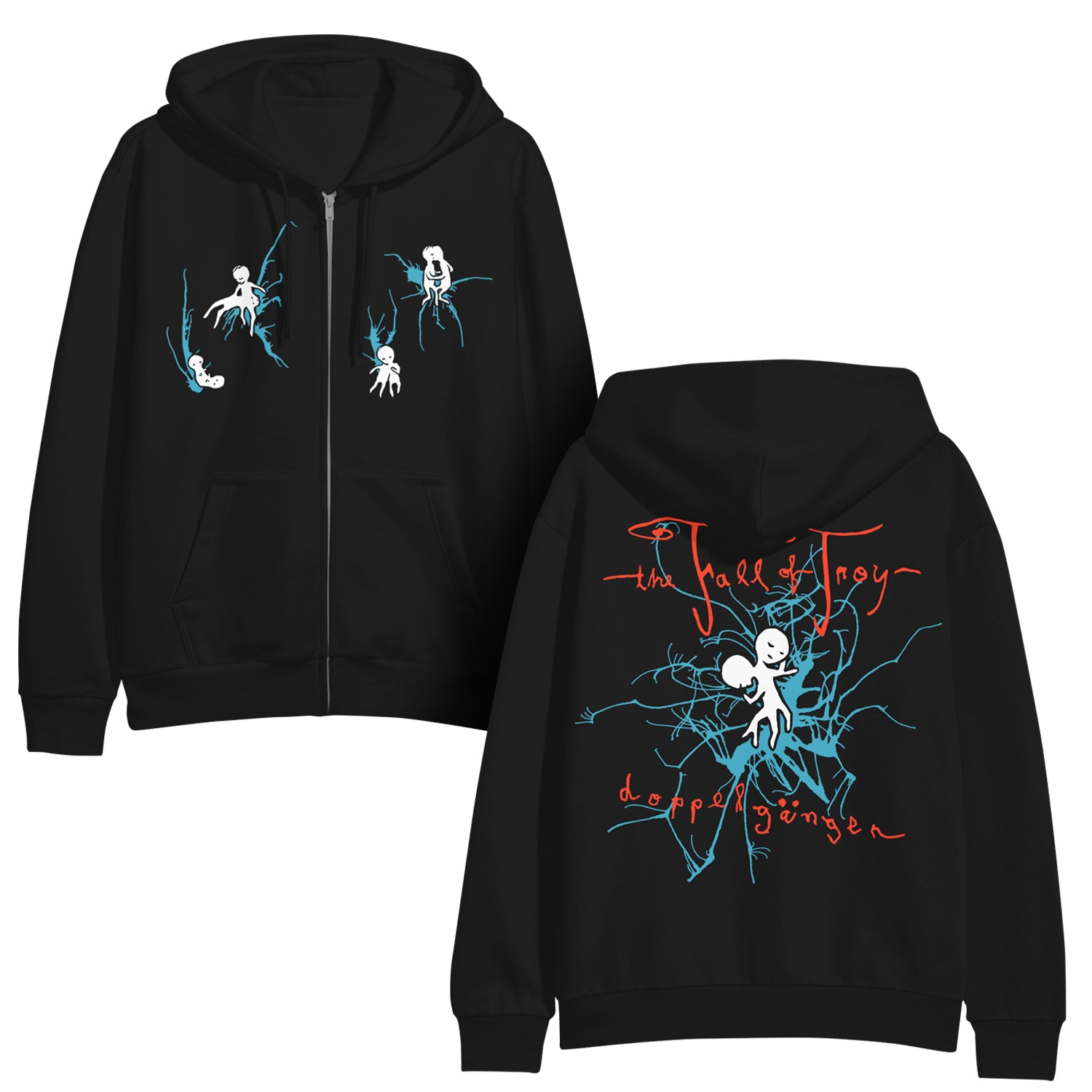 New Fetus - Black Zip-Up – MerchNow